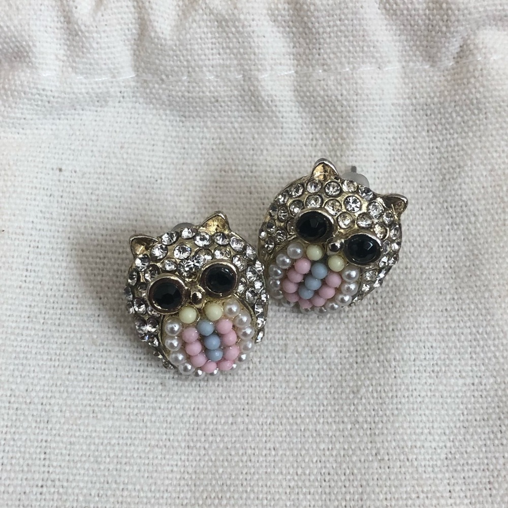 Owl Stud Earrings